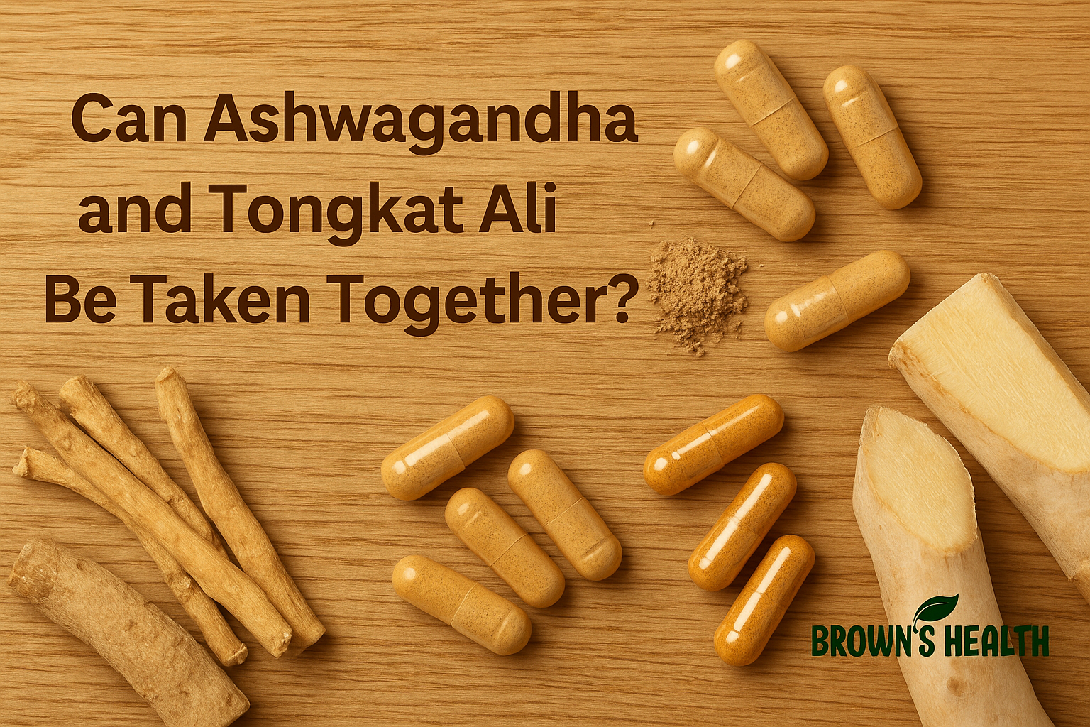 Read more about the article Can Ashwagandha and Tongkat Ali Be Taken Together? A Complete Guide